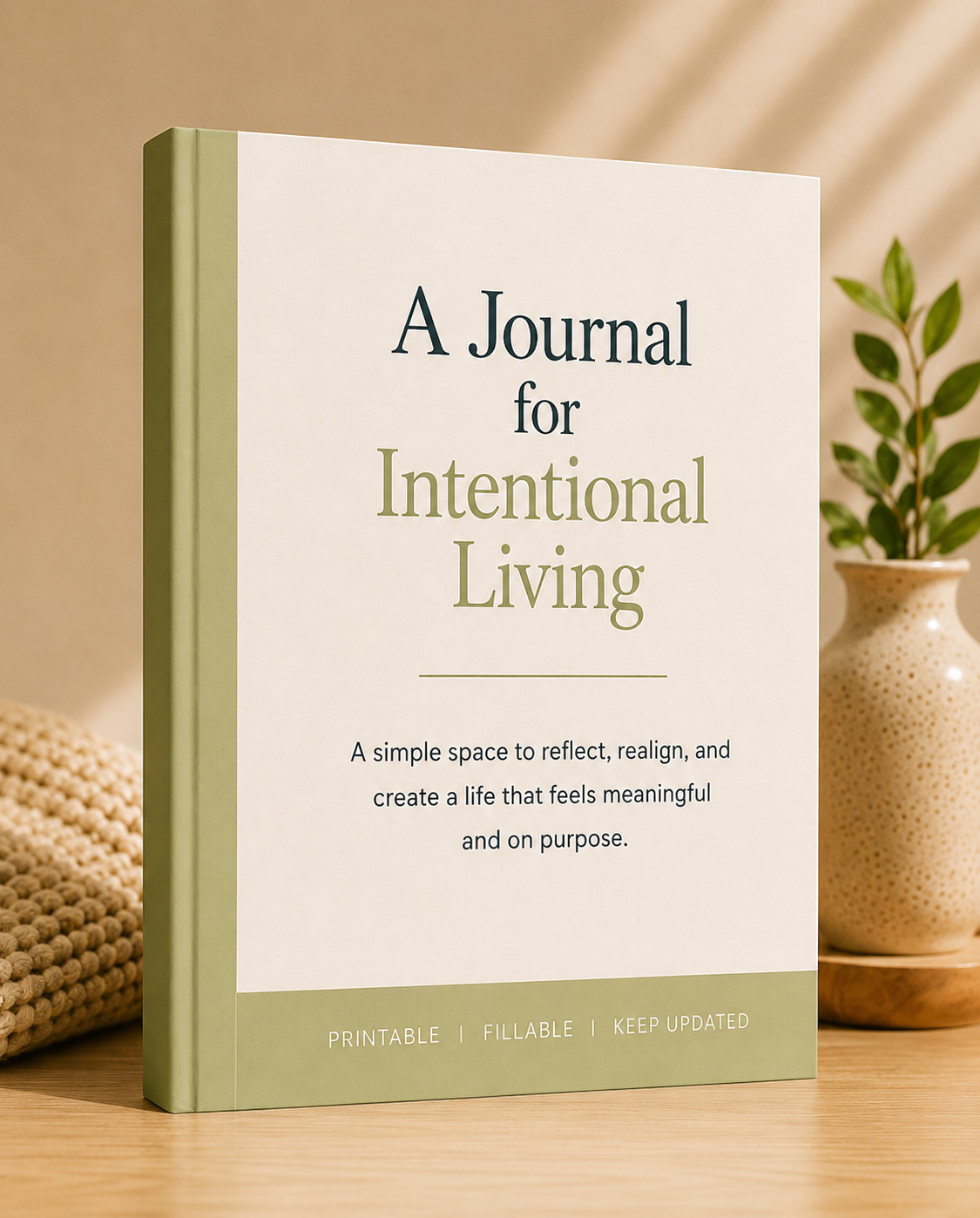 A Journal for Intentional Living