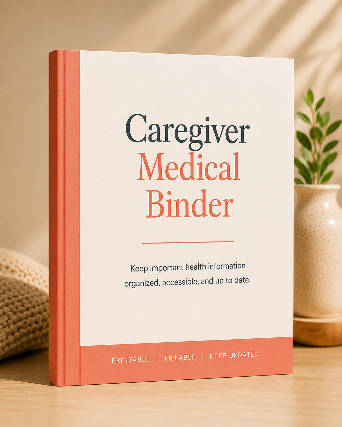 Caregiver Medical Binder